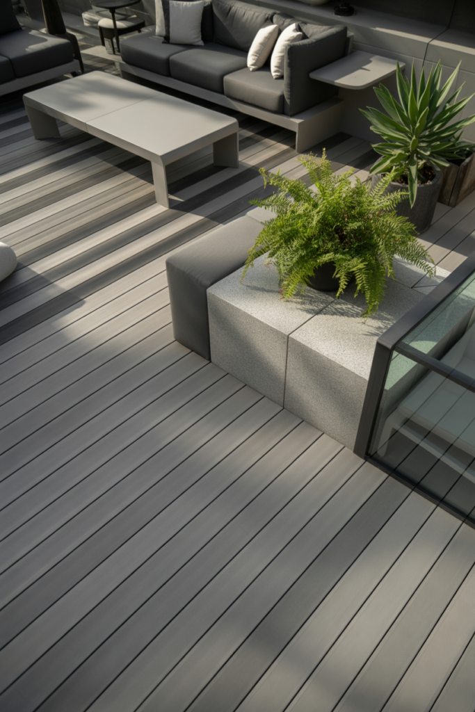 14. Monochrome Grey with Texture Play