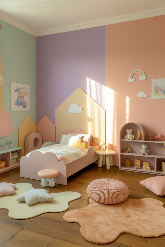 14. Pastel Playhouse Design