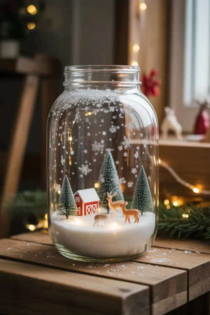 14. Snow Globe Craft