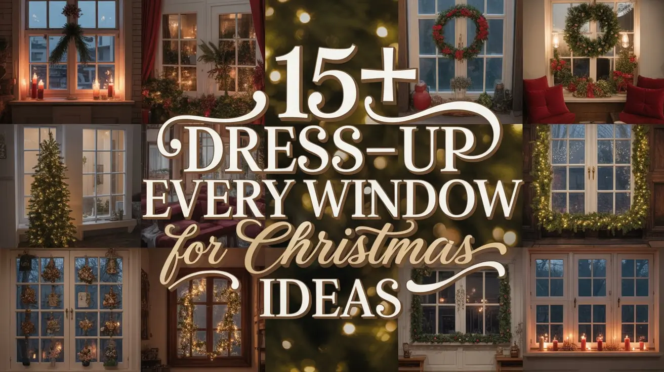 15+ Dress-Up-Every-Window-for-Christmas Ideas