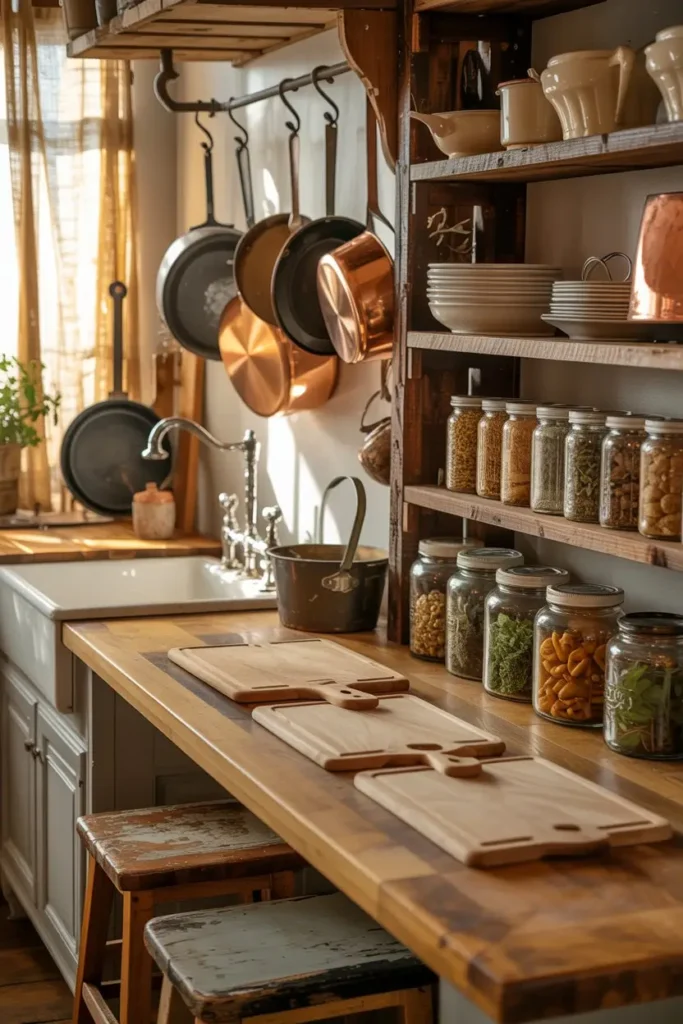 15. Bringing Vintage Style Into Kitchens