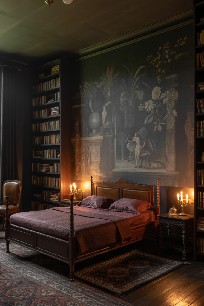 15. Dark, Refined Wall Paintings