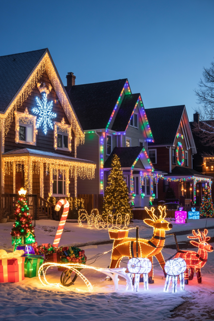 16. Christmas Light Display Contest Ideas