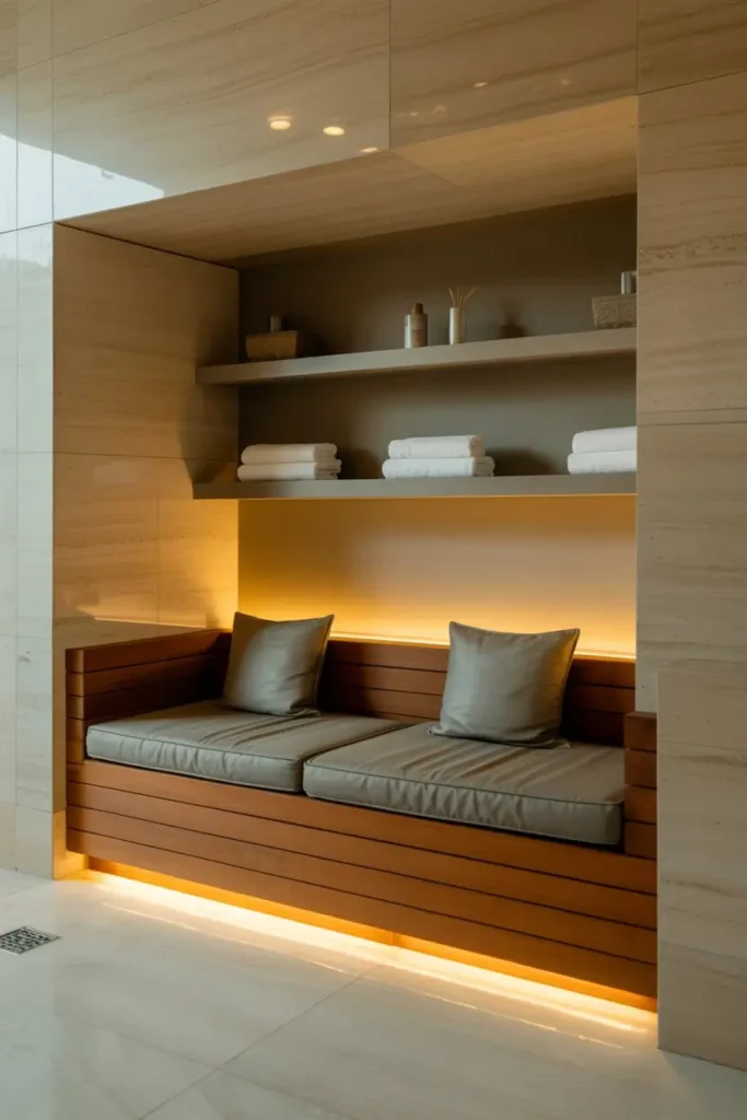 16. Combine Alcove and Bench Seating