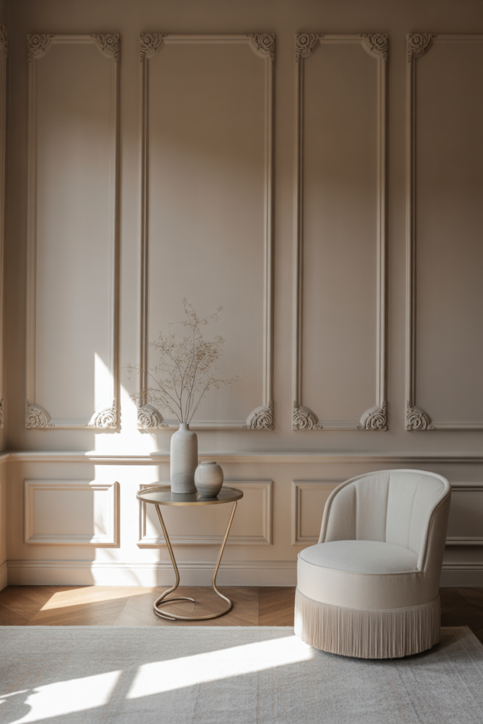 16. Raised Wall Panels for Elegance and Structure