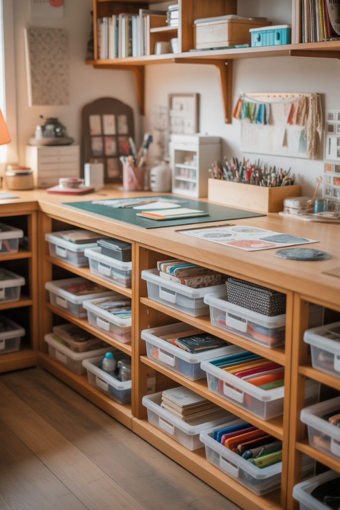 16. Under Table Storage That Uses Hidden Space