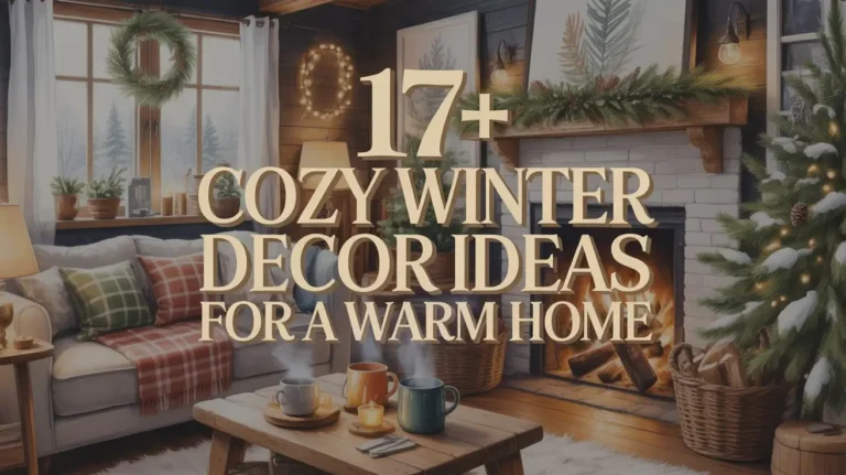 17+ Cozy Winter Decor Ideas for a Warm Home