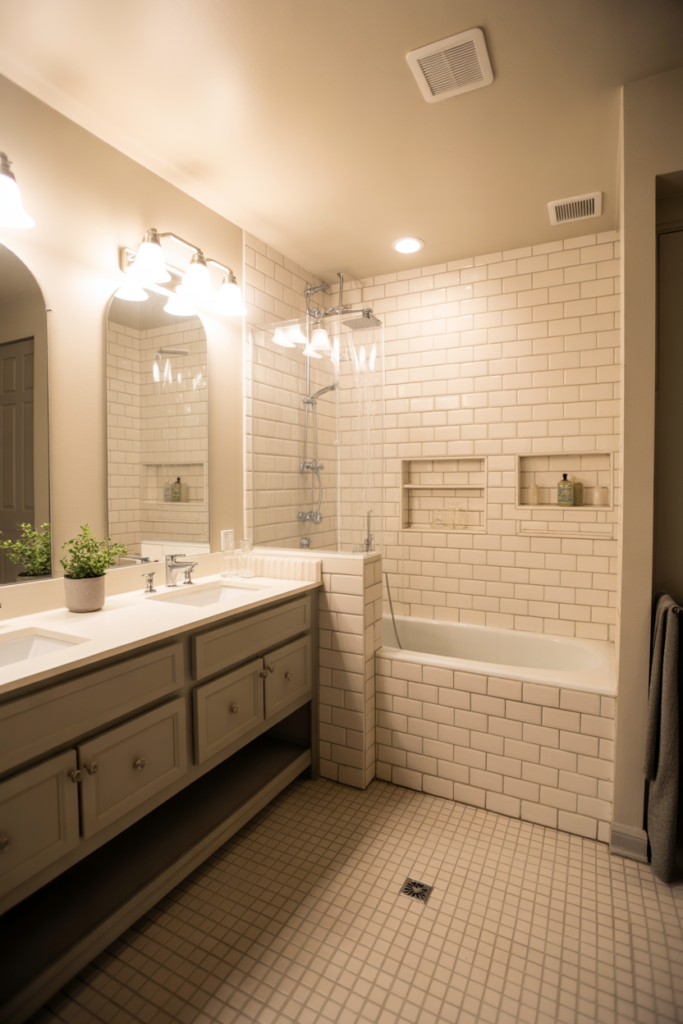 17. Angled Lighting to Avoid Shadows