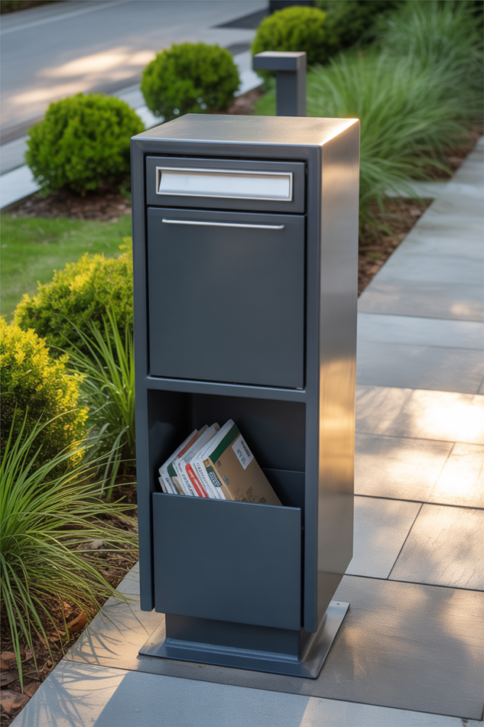 17. Curbside Mailboxes with Storage