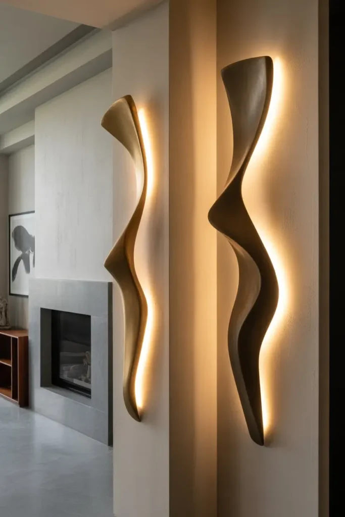 17. Sculptural Sconces for Artistic Expression