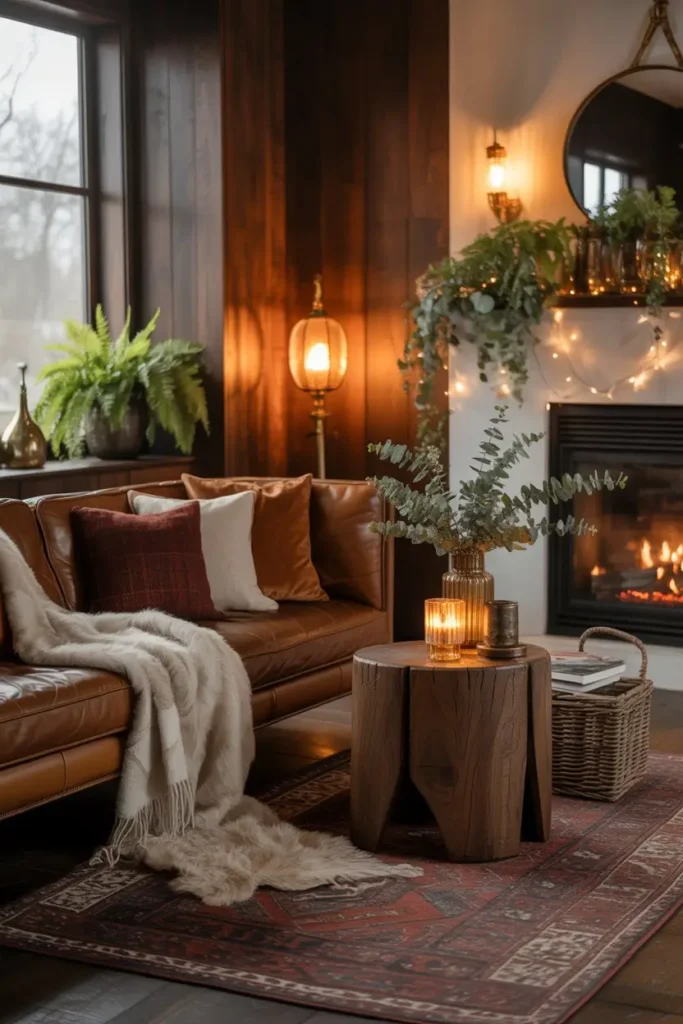 18. Layered Decor That Builds Warmth