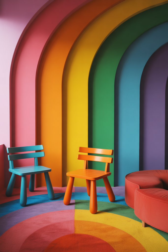 18. Rainbow Magic Room