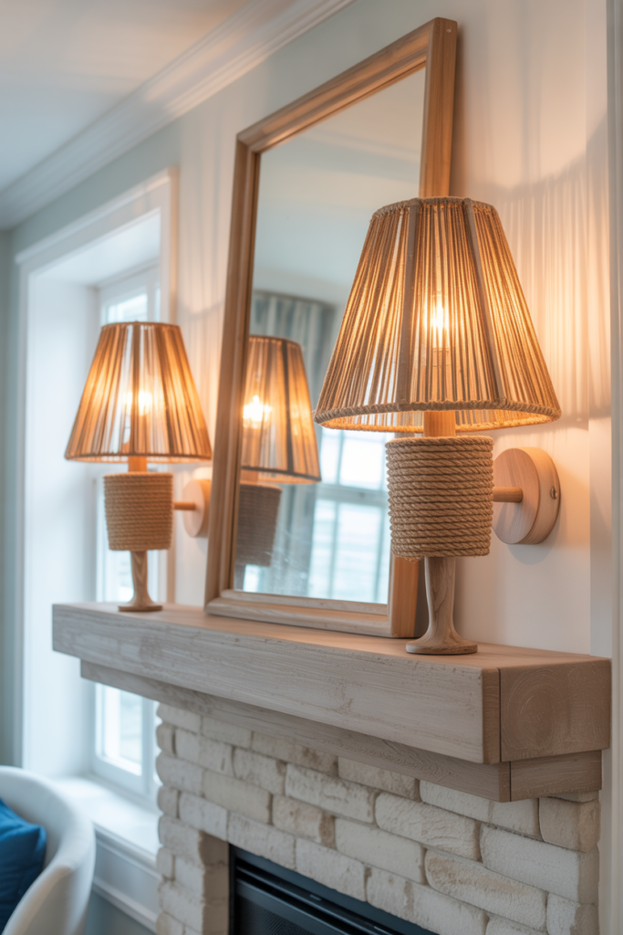19. Coastal-Style Sconces for Breezy Charm