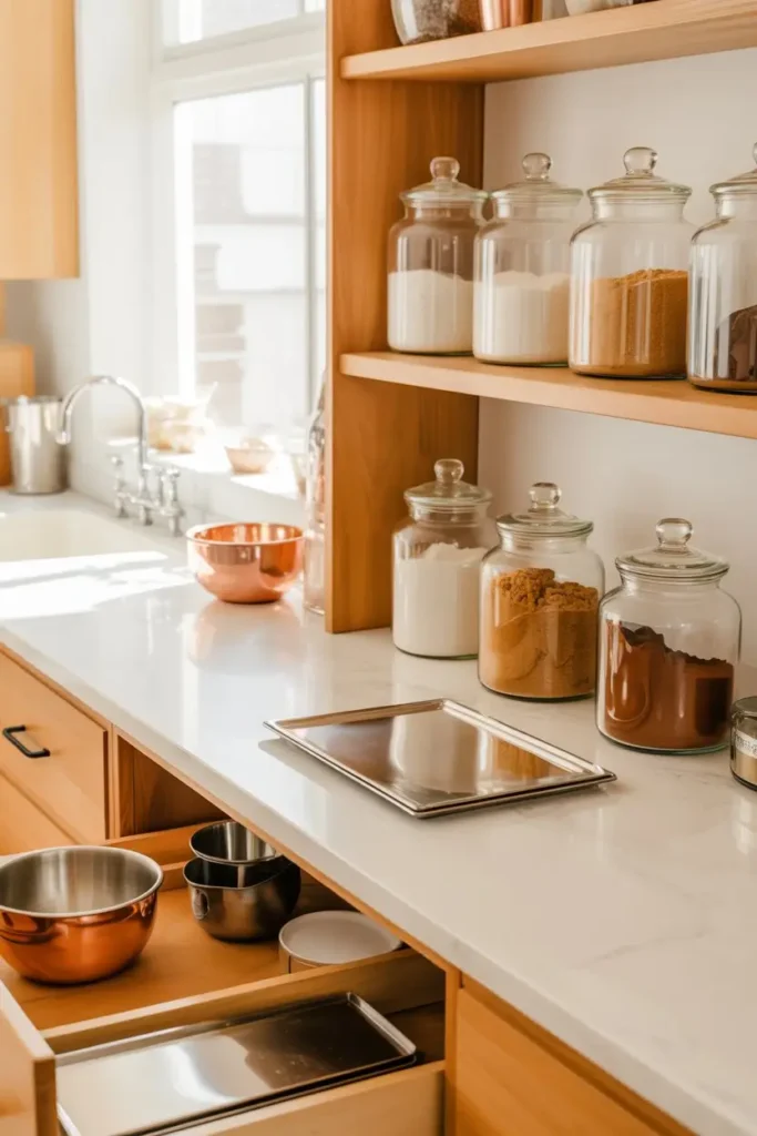 19. Store Baking Tools Together