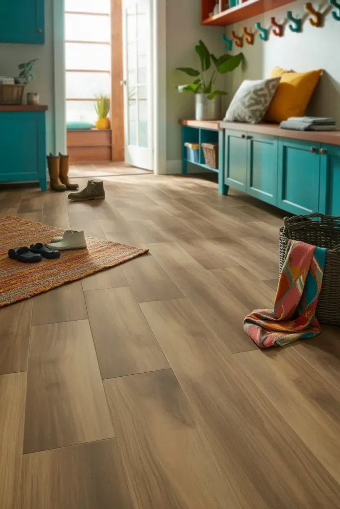 2. Luxury Vinyl Planks for Versatility