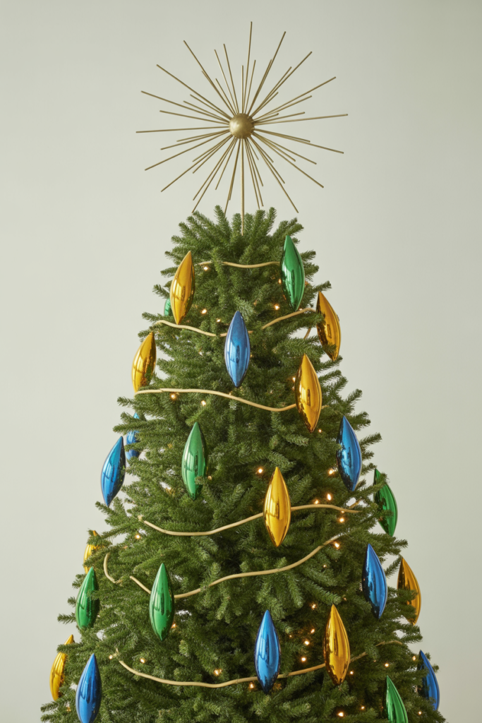 2. Mid-Century Modern Inspired Trees