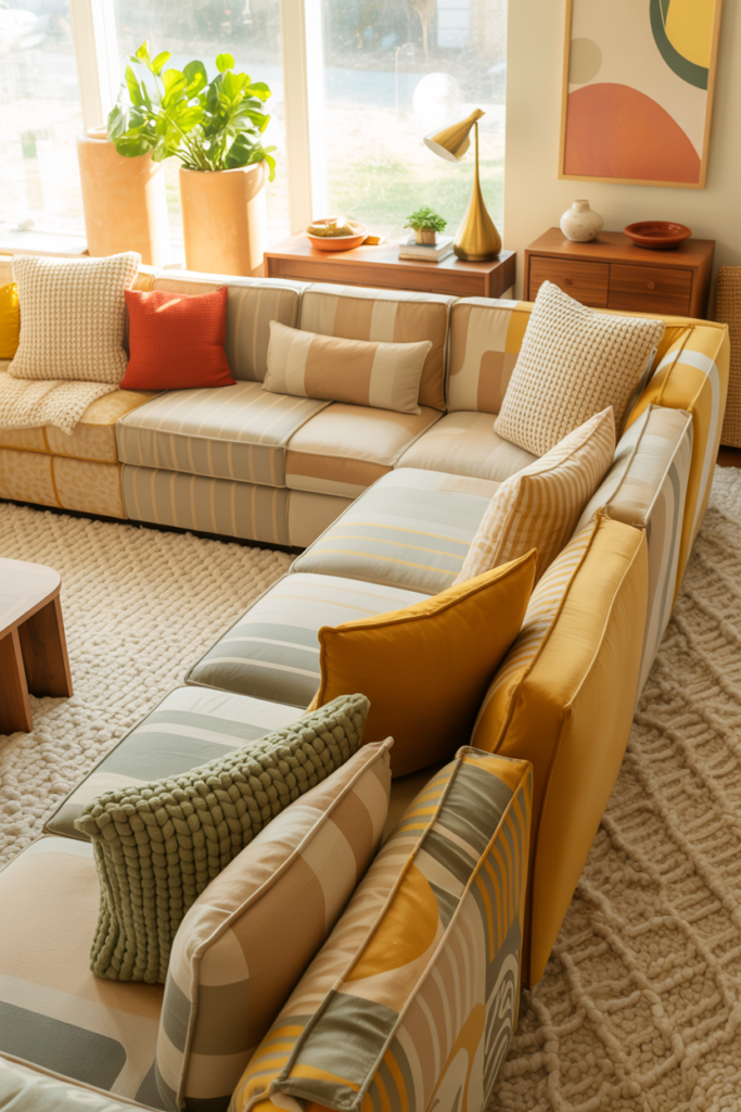 2. Sectional Seating for Family Comfort