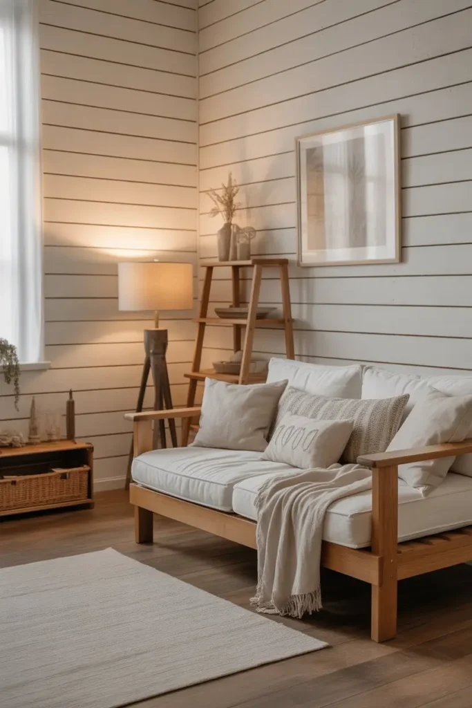 2. Shiplap for a Classic Look