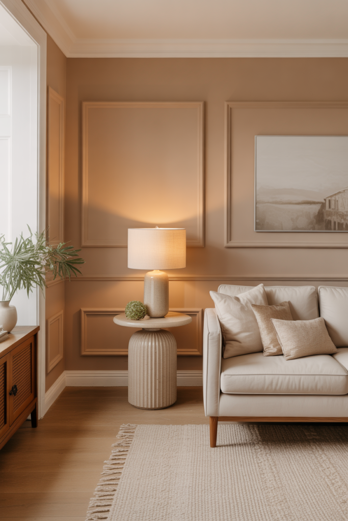 2. Warm Beige for Cozy Spaces