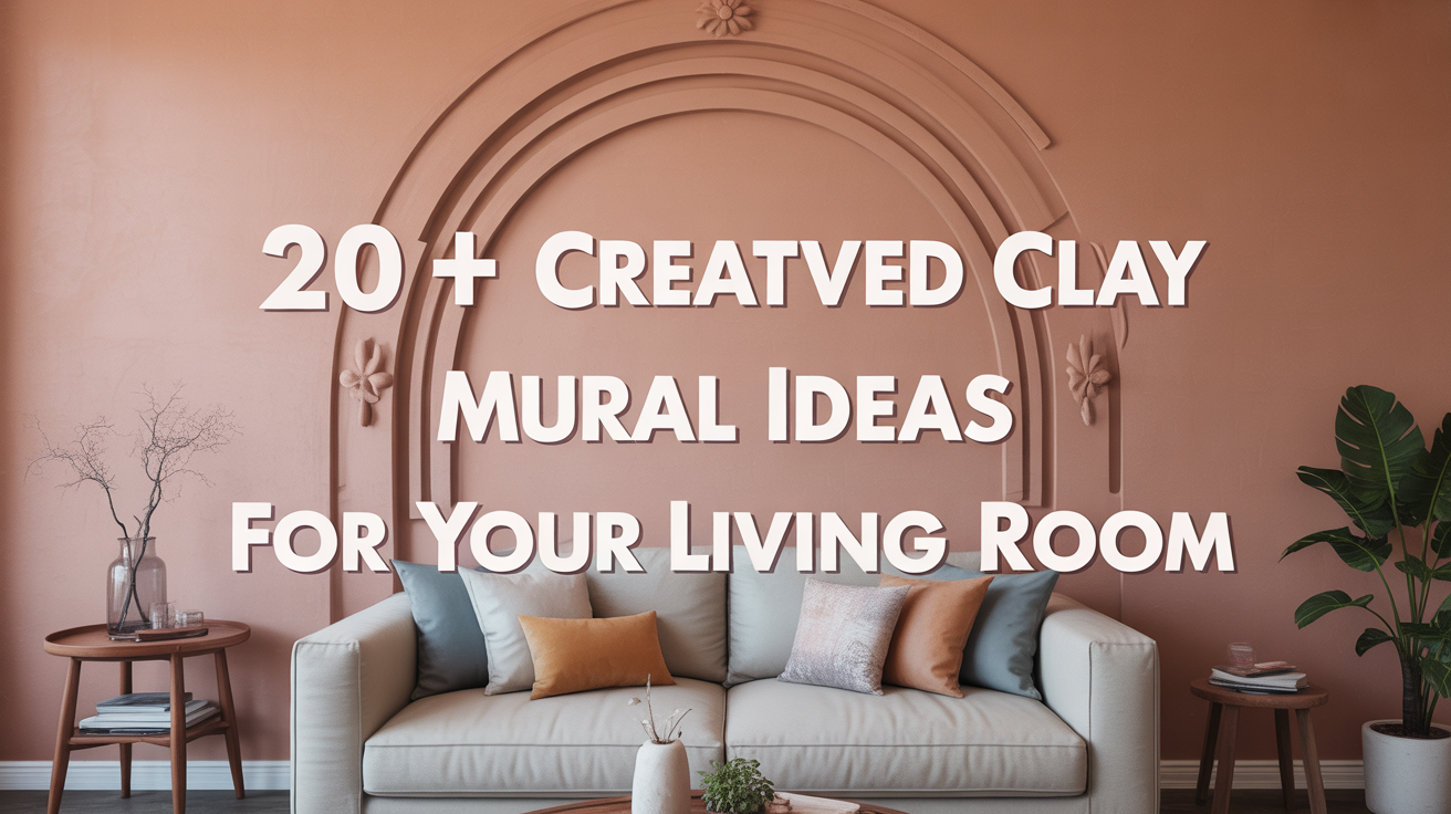 20+ Creative Clay Mural Ideas for Your Living Room