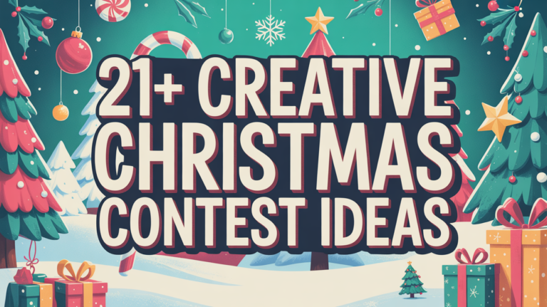 21+ Creative Christmas Contest Ideas