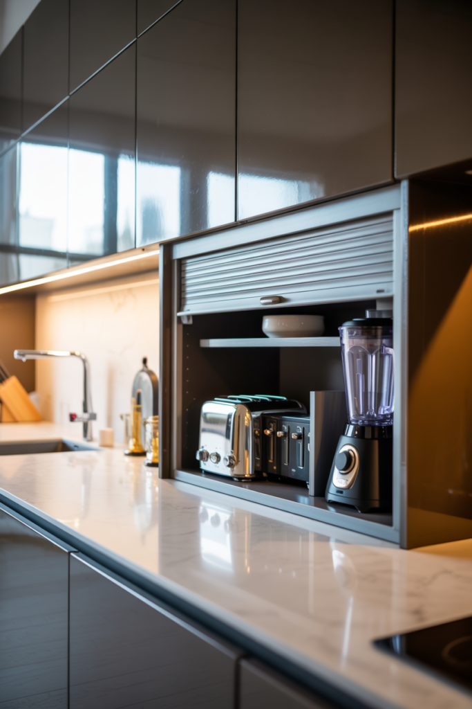 25. Build a Hidden Appliance Garage