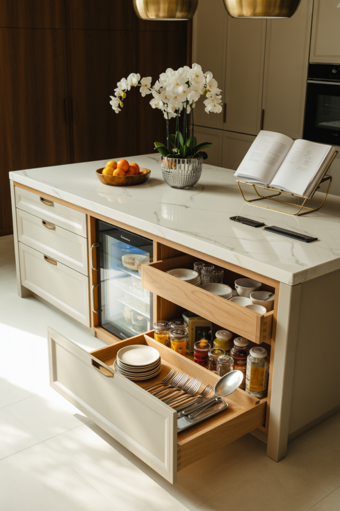 27. Create an Island with Hidden Storage