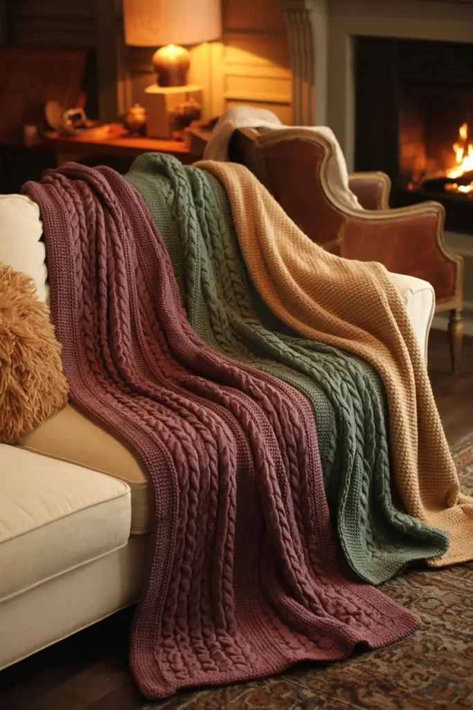 3+ Soft Winter Throws