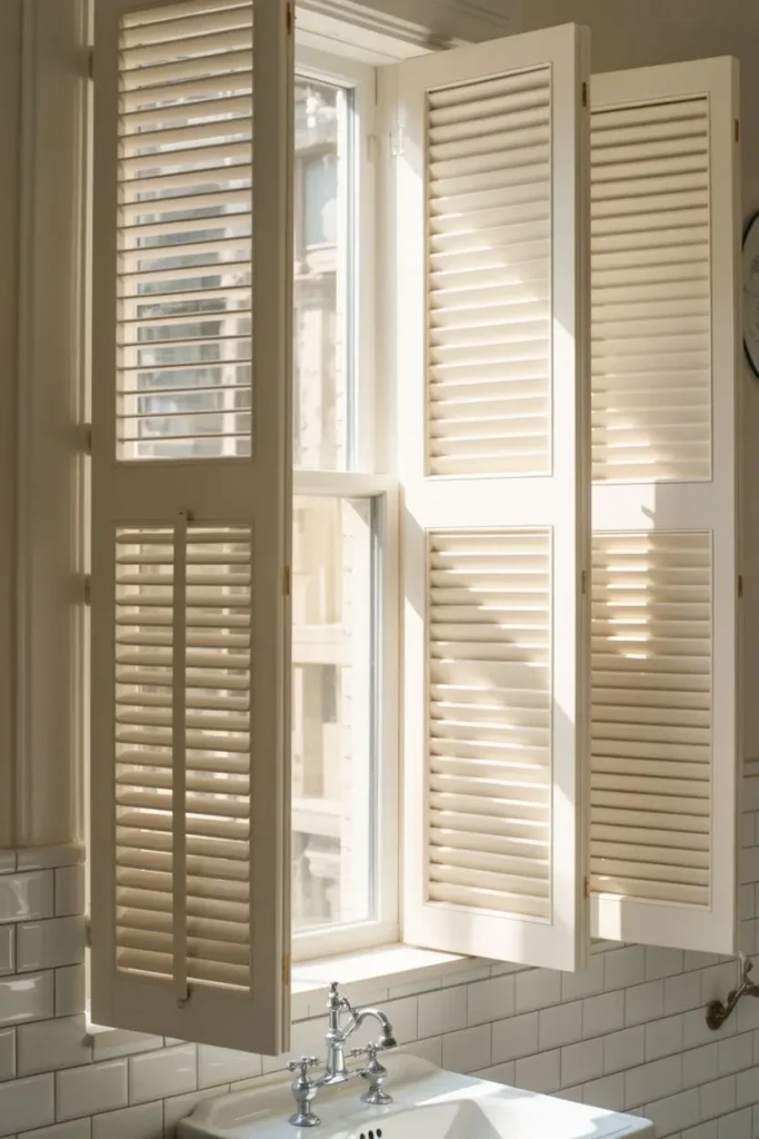 3. Café Style Half Shutters