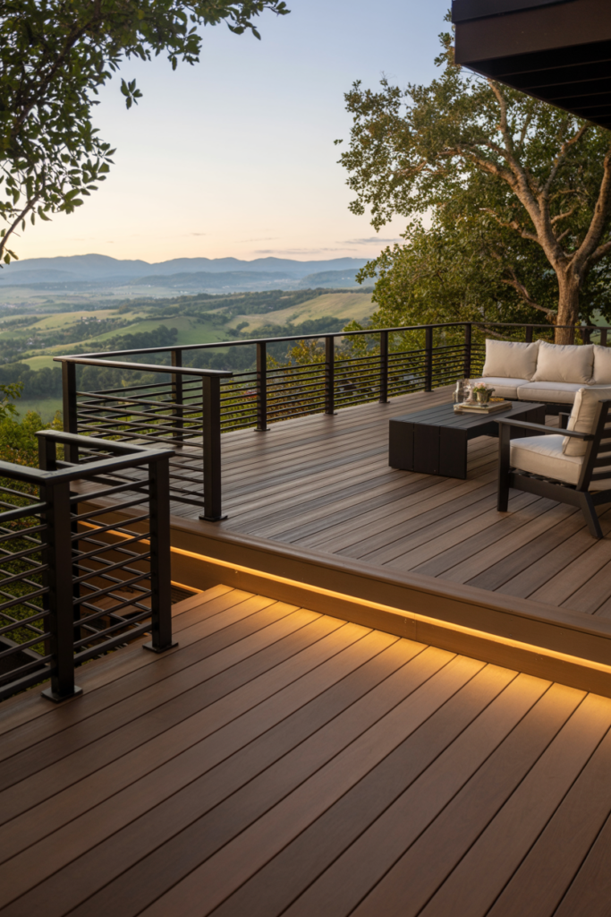 3. Elevated Decks with Scenic Views