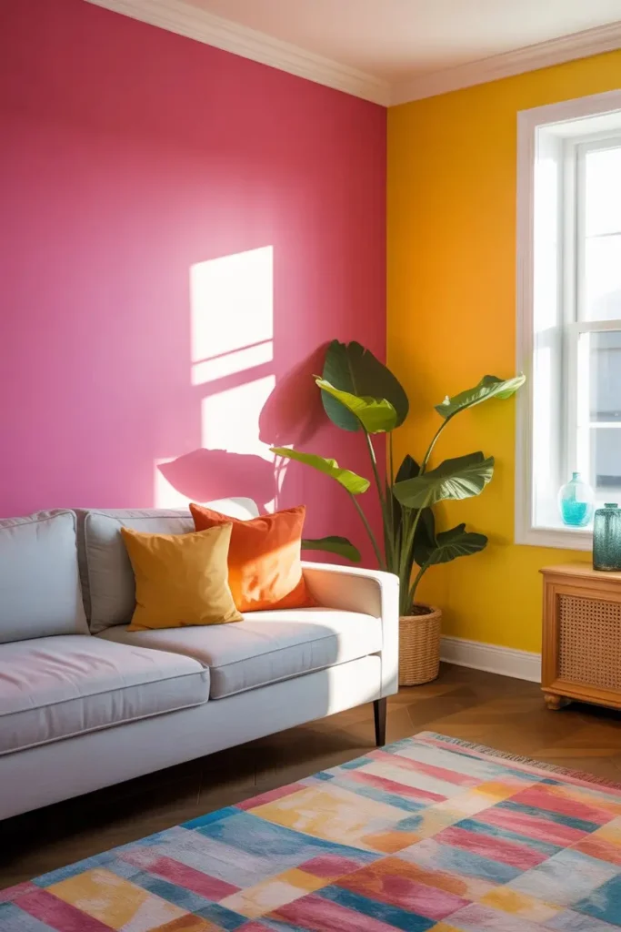 3. Let Natural Light Bring Out Strong Color