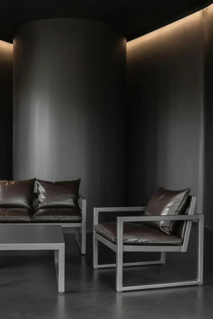 3. Modern Gothic Minimalism