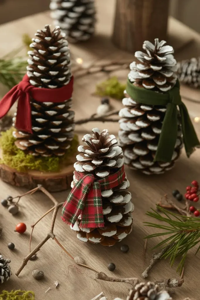  Pinecone Snowmen