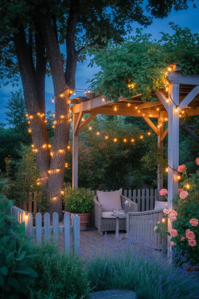 3. String Lights for a Magical Atmosphere