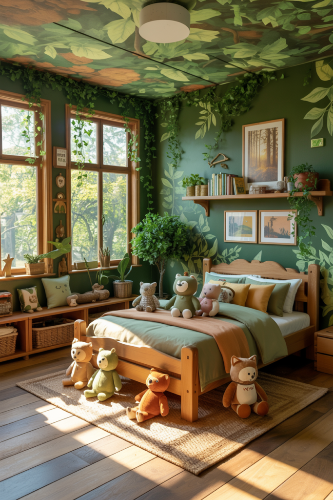 4. Nature Adventure Bedroom
