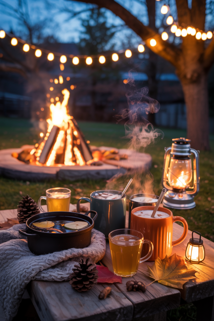 4. Offer Hot Drinks and Cozy Mugs