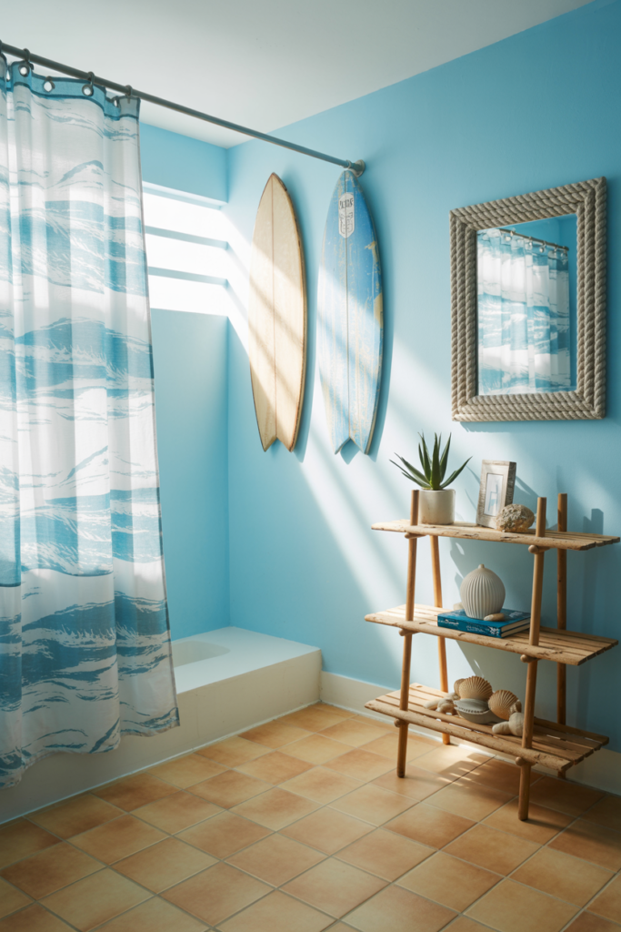 4. Surf and Beach Theme