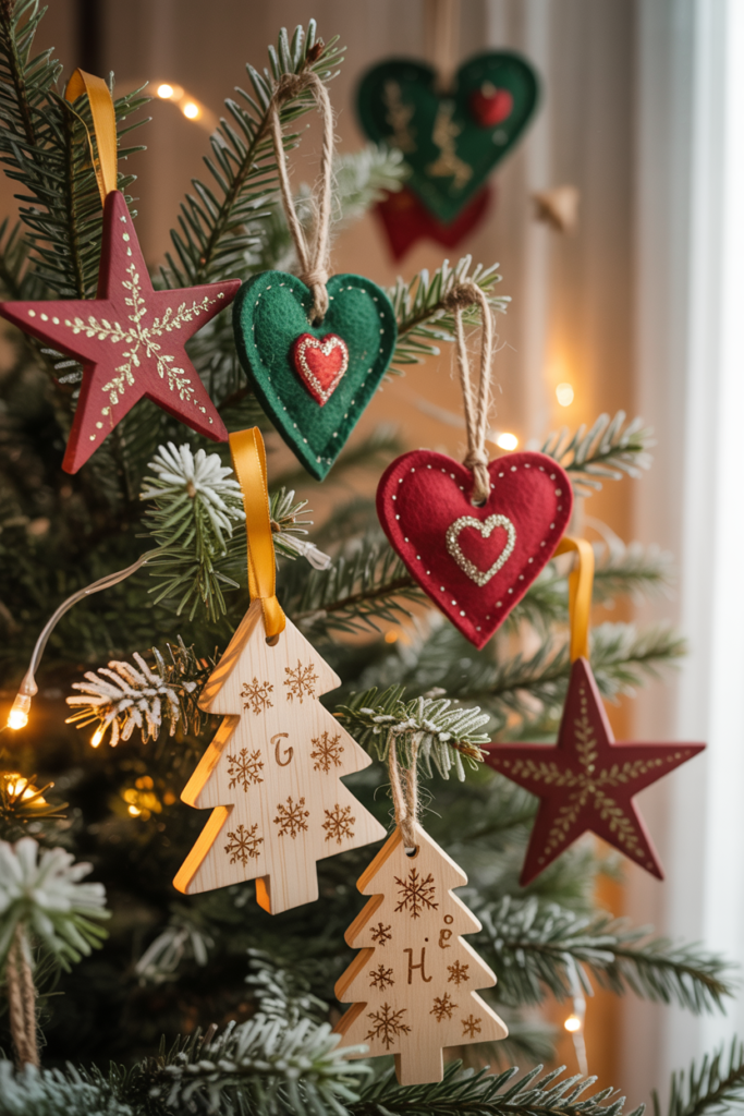 5+ Personalized Winter Ornaments