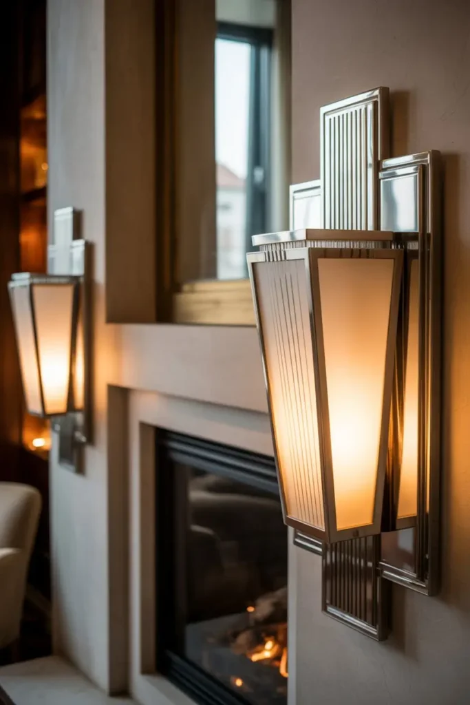 5. Art Deco Sconces for Modern Elegance