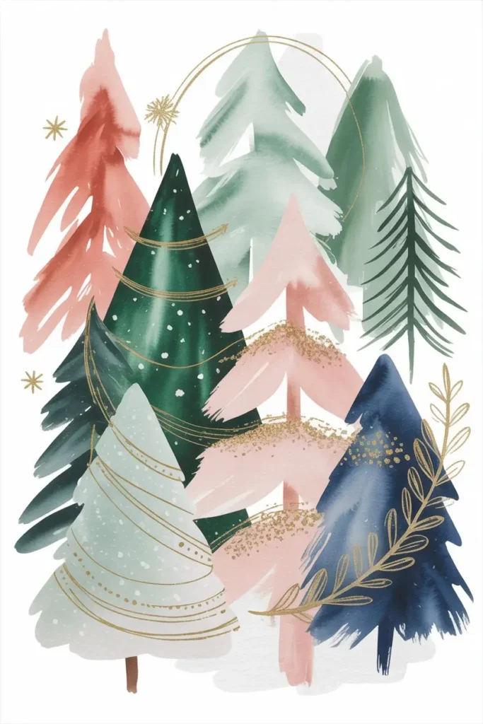 5. Artistic Watercolor Cards