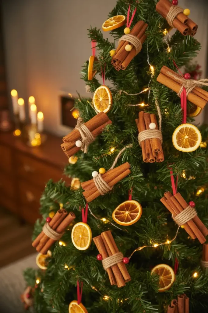 5. Cinnamon Stick Ornaments