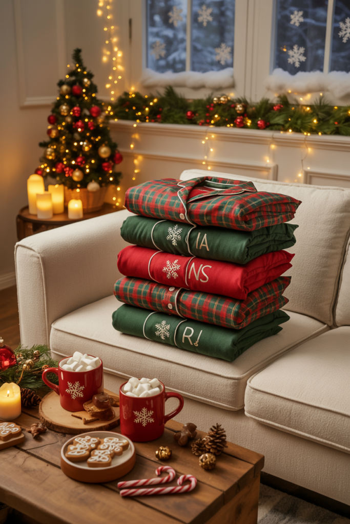 5. Make DIY Holiday Pajamas