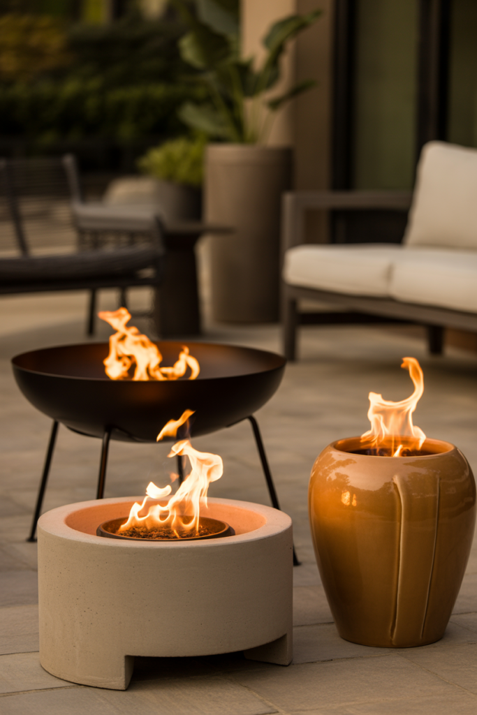 5. Portable Fire Pits for Flexibility