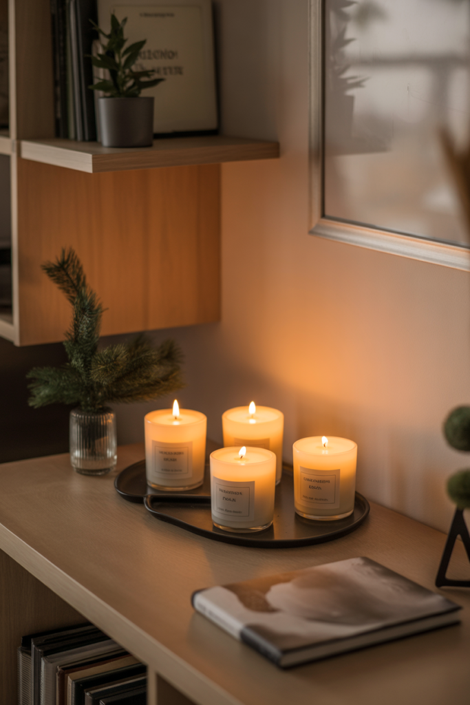 5. Scented Candles for Ambiance and Comfort