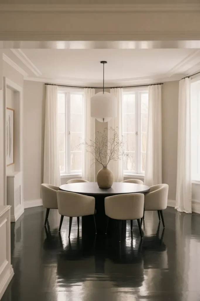 6. Dark Floors for Grounding and Balance