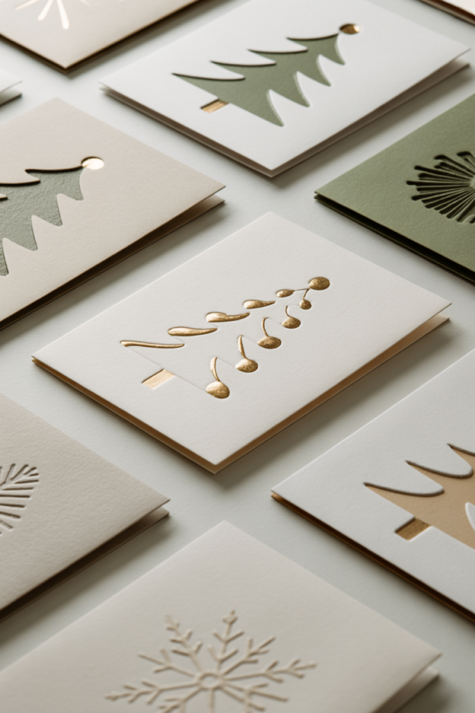 6. Minimalist Design Cards