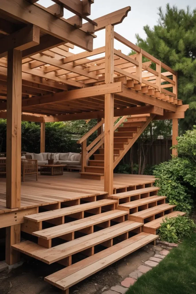 6. Multi-Level Deck Framing for Dynamic Design