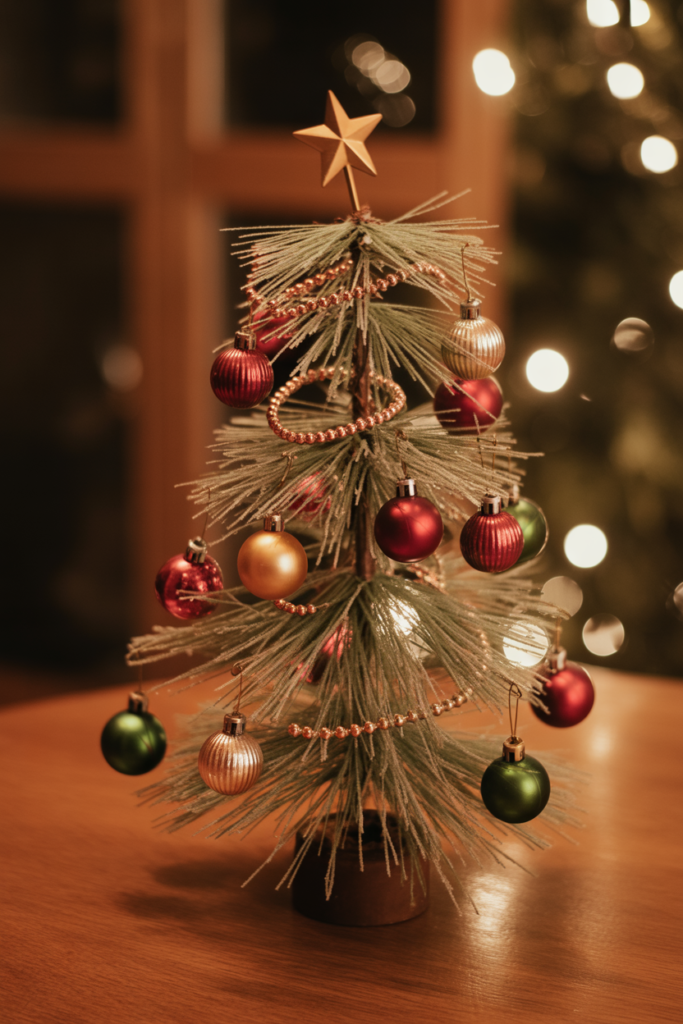 6. Retro Tabletop Trees