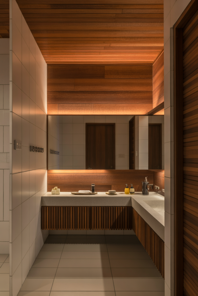 7. Add Texture with Wood Paneling