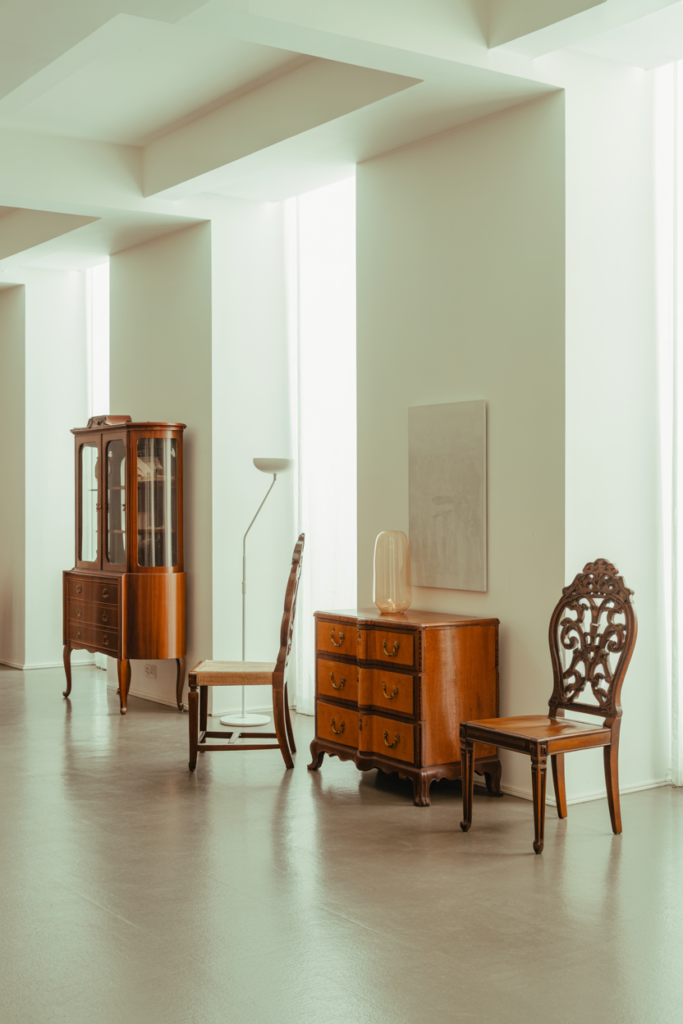 7. Bringing Antique Furniture Into Modern Spaces